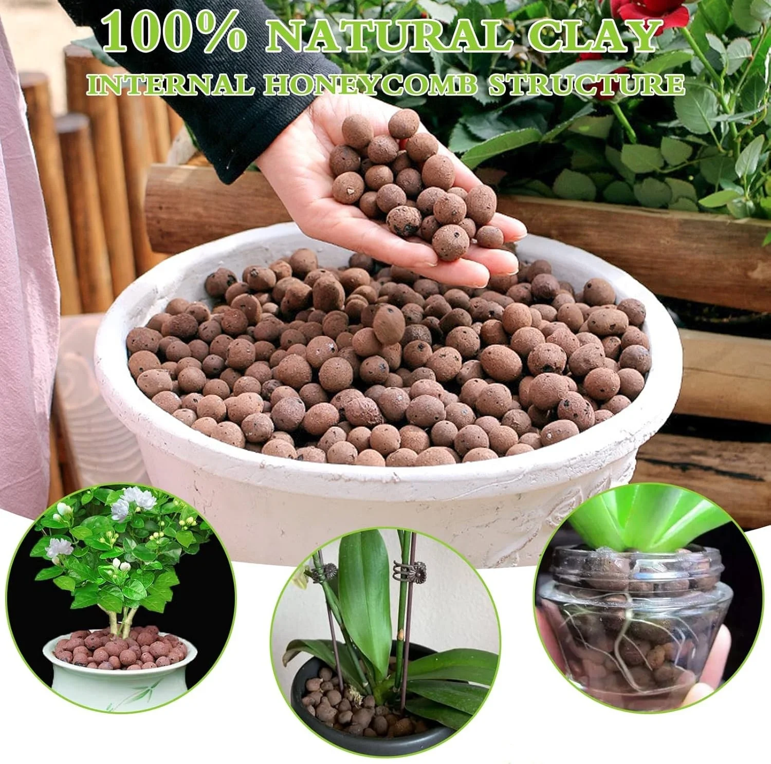 1L Doğal Genişletilmiş Kil Çak - Clay Pebble Growing incelemesi ve fiyatı